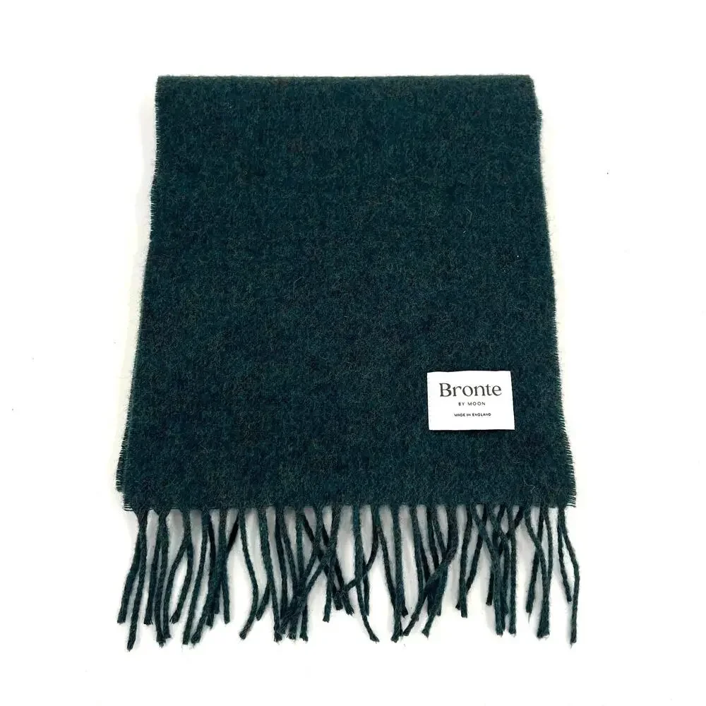 Bronte men’s wool green gray scarves